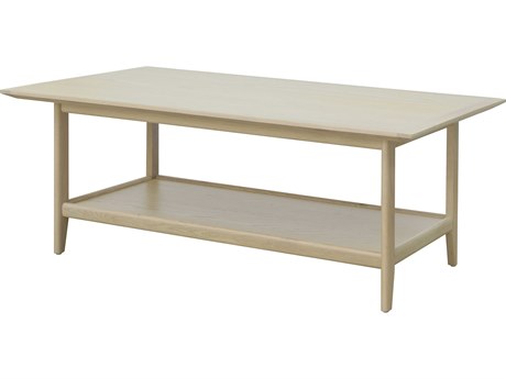 Surya Pryce Rectangular Wood Brown Coffee Table