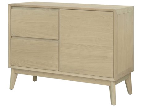 Surya Pryce 44" Oak Wood Brown Sideboard