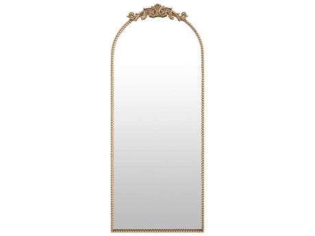 Surya Aarlen Gold Floor Mirror
