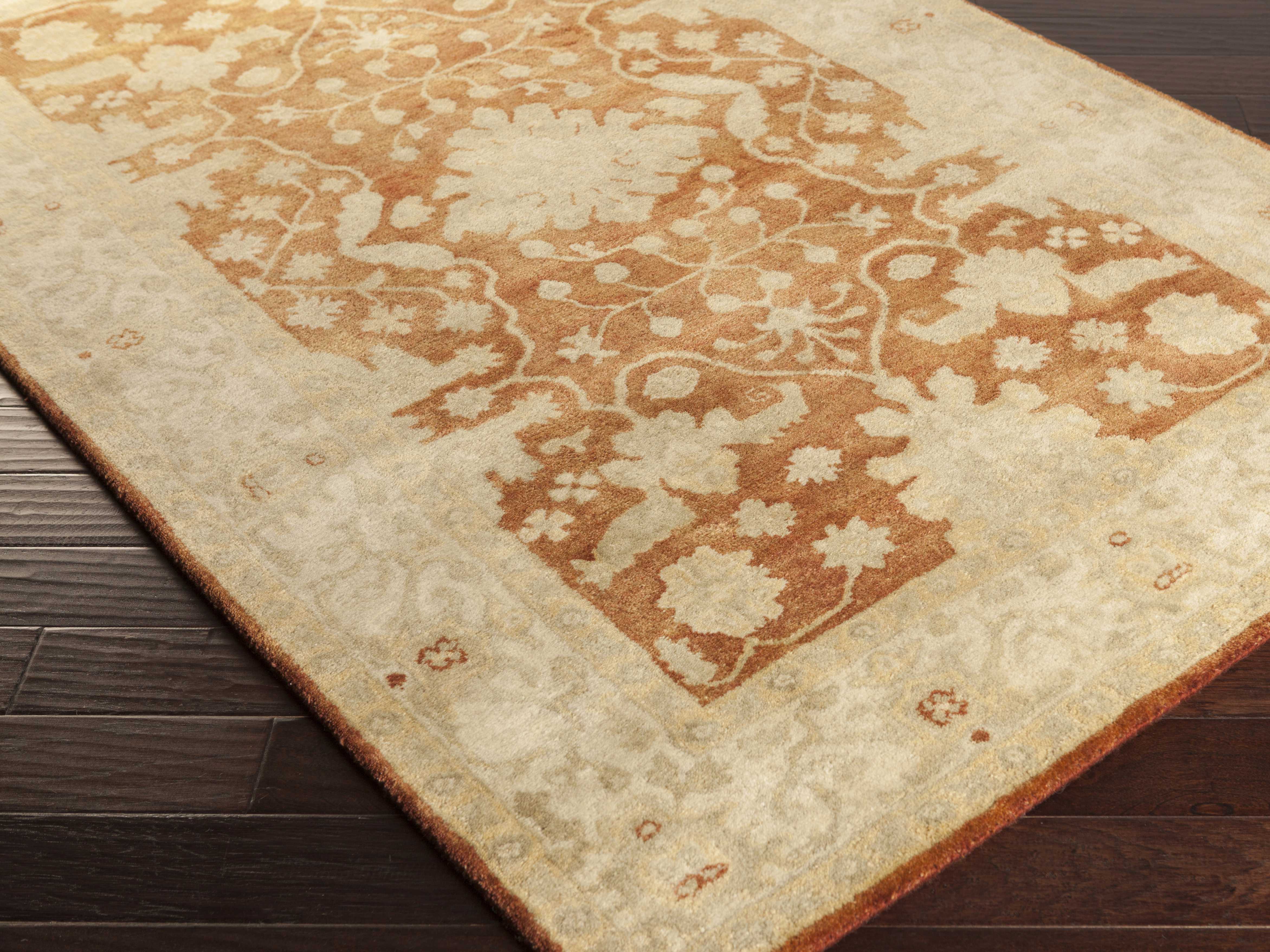 Surya Relic Rectangular Rust Area Rug SYRLC3001REC