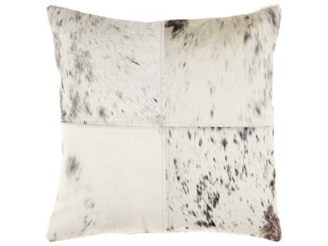 Surya Ranger Charcoal / Cream Black Pillow