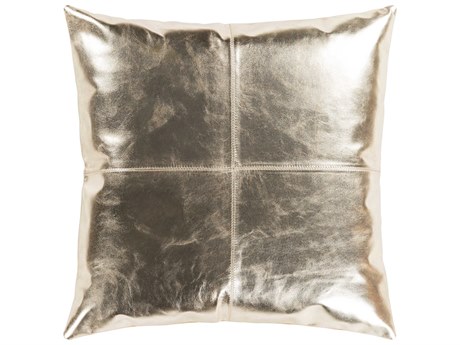 Surya Ritz Metallic Gold / Mustard Pillow