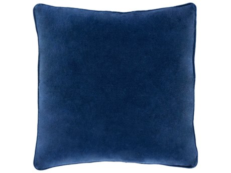Surya Safflower Navy Pillow