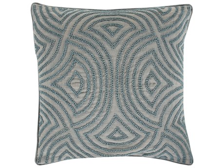 Surya Skinny Dip Ice Blue Pillow