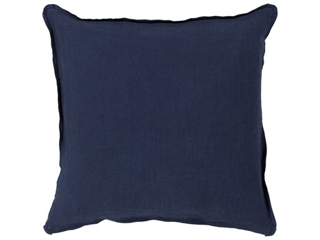 Surya Solid Blue Pillow