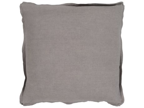 Surya Solid Brown Pillow