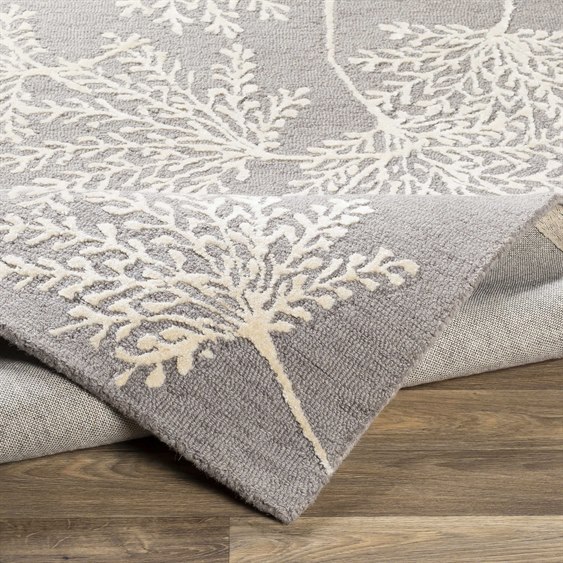 Surya Starlit Medium Gray / Beige Rectangular Area Rug | SYSTR2302REC