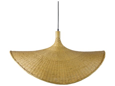 Surya Taiga 1-Light Black Brown Pendant