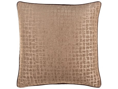 Surya Tambi Light Beige / Tan / Dark Brown Pillow