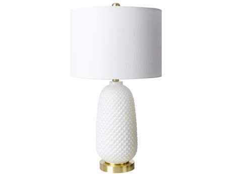 Surya Tory White Buffet Lamp