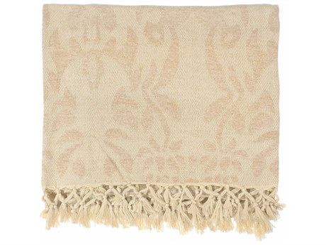 Surya Tristen Wheat Throw