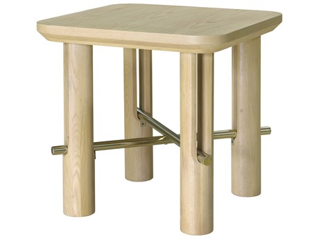 Surya Valdo Square Wood End Table
