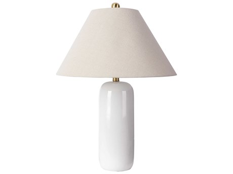Surya Viper White Buffet Lamp