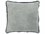 Surya Washed Cotton Velvet Charcoal Pillow  SYWCV002