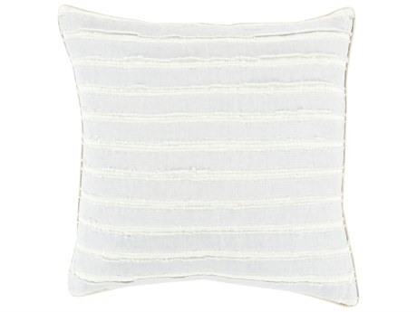Surya Willow Cream Ice Blue Pillow