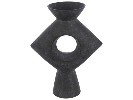 Surya Yagya Black Vase