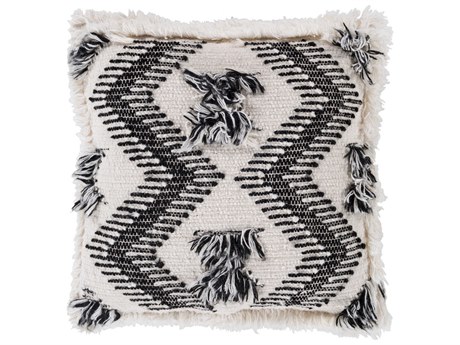 Surya Zelah Cream / Black Pillow
