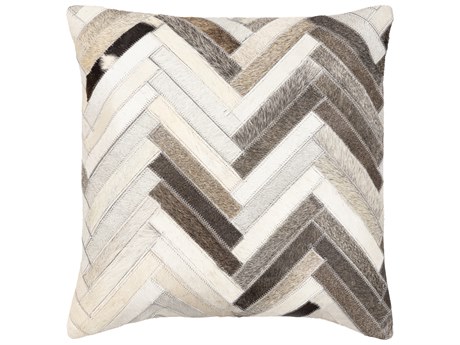 Surya Zander Charcoal Pillow