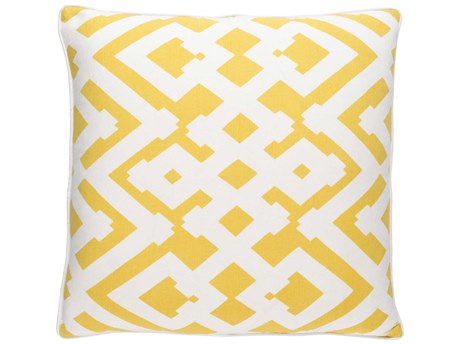 Surya Zig Zag Cream Pillow