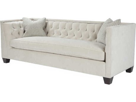 Theodore Alexander Byatt Fruitwood Upholstered RAF Left Corner Sofa