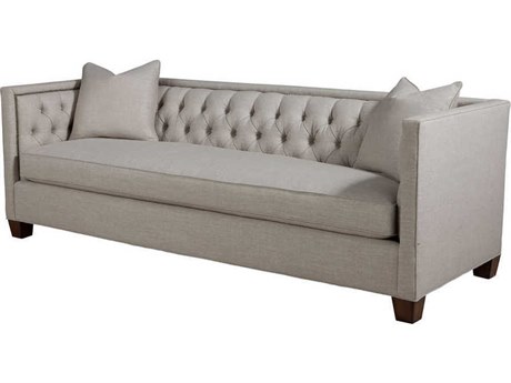 Theodore Alexander Byatt Fruitwood Upholstered Loveseat