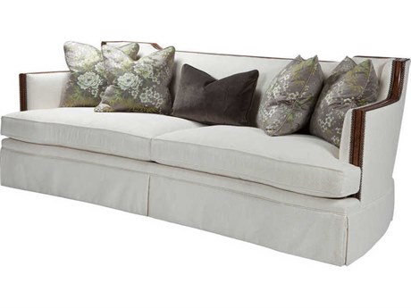 Theodore Alexander Callisto Fruitwood Upholstered Sofa