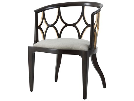 Theodore Alexander Ta Originals Brown Fabric Accent Chair