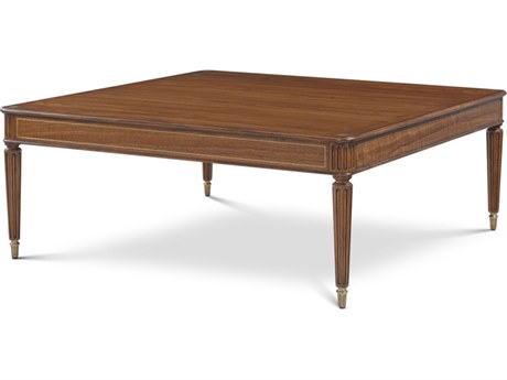 Theodore Alexander Althorp Living History Square Wood Coffee Table