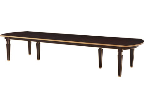 Theodore Alexander Alexa Hampton Rectangular Wood Cambridge Sebastiano Dining Table