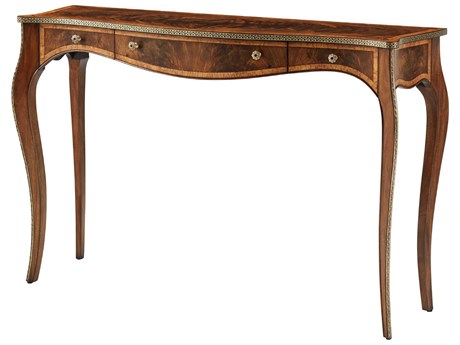Theodore Alexander Stephen Church Wood Patrician Harper Console Table