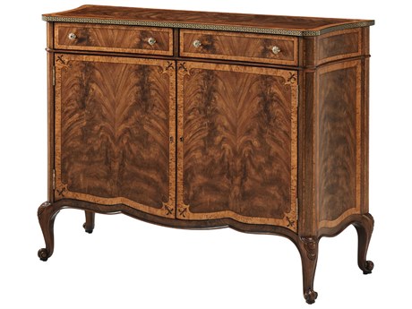 Theodore Alexander Stephen Church Patrician Brown Solid Wood Harper Accent Chest