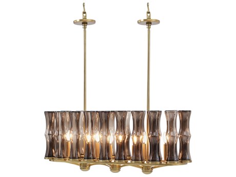 Theodore Alexander Ta Illuminations Gold Linear Chandelier