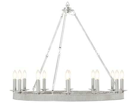 Theodore Alexander Ta Illuminations Chrome Linear Chandelier