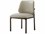 Theodore Alexander Kesden Black Leather Side Dining Chair  TALTA400382BIG