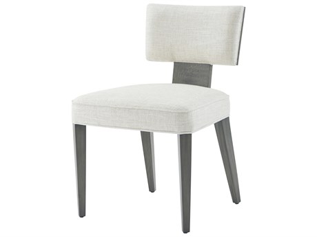 Theodore Alexander Hudson Gray Upholstered Side Dining Chair