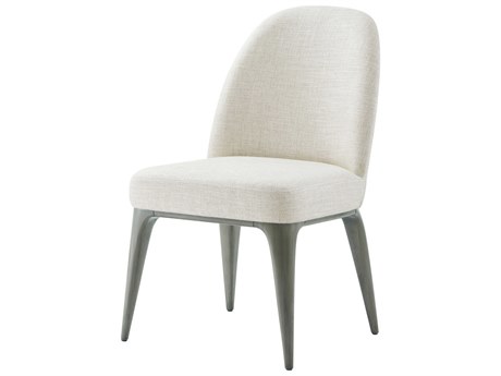 Theodore Alexander Hudson Gray Upholstered Side Dining Chair