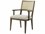 Theodore Alexander Catalina Solid Wood Beige Fabric Upholstered Arm Dining Chair  TALTA410161CGN