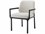 Theodore Alexander Kesden Brown Fabric Upholstered Arm Dining Chair  TALTA410381CPB