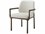 Theodore Alexander Kesden Black Fabric Upholstered Arm Dining Chair  TALTA410381CPA