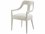 Theodore Alexander Essence Solid Wood Beige Fabric Upholstered Arm Dining Chair  TALTA410411CNB