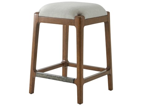 Theodore Alexander Tavel Avesta Upholstered Beech Wood The Talbot Counter Stool