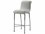 Theodore Alexander High Fashion Peppercorn Leather Upholstered Fiona Bar Stool  TALTA43008QSL