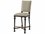 Theodore Alexander High Fashion Fossil Nickel Fabric Upholstered Cultivated Counter Stool  TALTA43013QSF