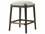 Theodore Alexander High Fashion Expresso Brass Leather Upholstered The Talbot Counter Stool  TALTA43025QSL