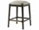 Theodore Alexander High Fashion Expresso Brass Fabric Upholstered The Talbot Counter Stool  TALTA43025QSF