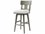 Theodore Alexander High Fashion Fossil Leather Upholstered Jude Swivel Bar Stool  TALTA43033QSL