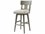 Theodore Alexander High Fashion Fossil Fabric Upholstered Jude Swivel Bar Stool  TALTA43033QSF