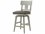 Theodore Alexander High Fashion Dune Fabric Upholstered Jude Swivel Counter Stool  TALTA43034QSF