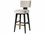 Theodore Alexander High Fashion Expresso Fabric Upholstered 55 Broadway Swivel Bar Stool  TALTA43037QSF