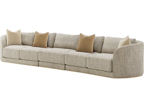 Theodore Alexander Seated Upholstered Sectional Sofa